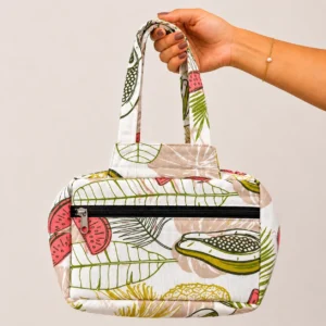 Two zip cotton bag