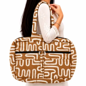 4 zip bag cotton bag