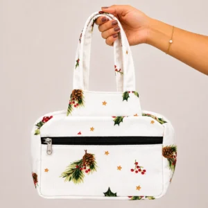 Two zip cotton bag