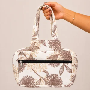 Two zip cotton bag