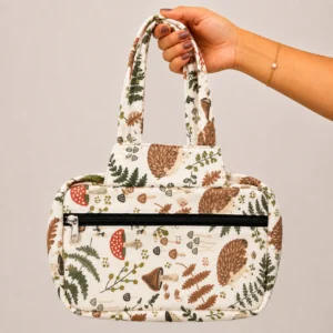 Two zip cotton bag