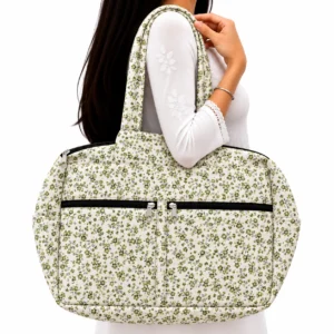 4 zip bag cotton bag
