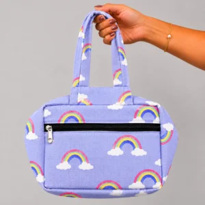 Two zip cotton bag
