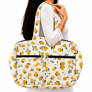 4 zip bag cotton bag