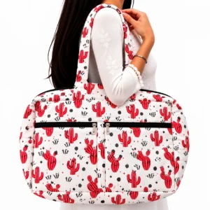 4 zip bag cotton bag
